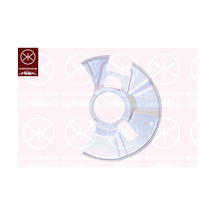 Apsauginis skydas, stabdžių diskas KLOKKERHOLM 3421377