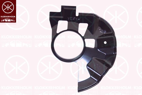 Apsauginis skydas, stabdžių diskas KLOKKERHOLM 3452377