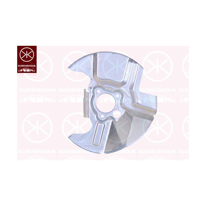 Apsauginis skydas, stabdžių diskas KLOKKERHOLM 3457377