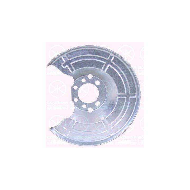 Apsauginis skydas, stabdžių diskas KLOKKERHOLM 5062879
