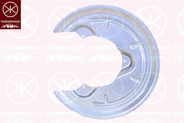Apsauginis skydas, stabdžių diskas KLOKKERHOLM 6033870