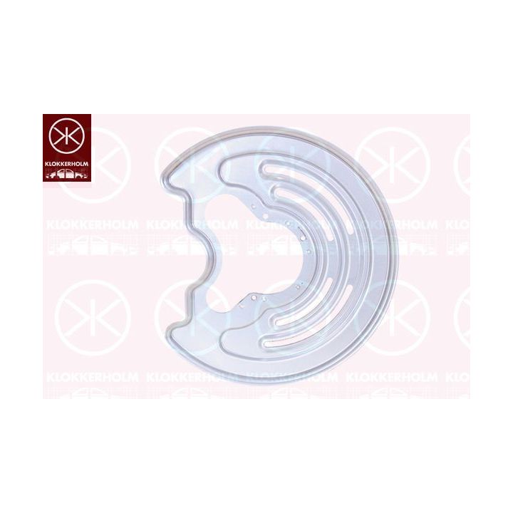 Apsauginis skydas, stabdžių diskas KLOKKERHOLM 6062877
