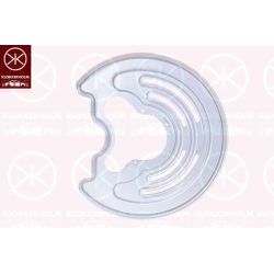 Apsauginis skydas, stabdžių diskas KLOKKERHOLM 6062878