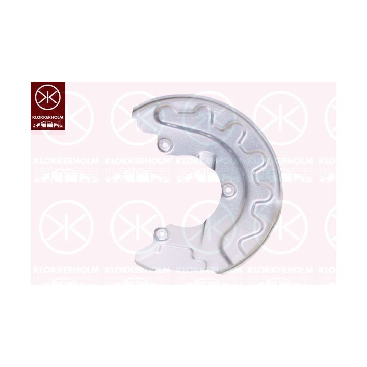 Apsauginis skydas, stabdžių diskas KLOKKERHOLM 7516377