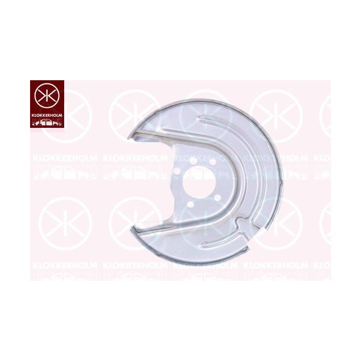 Apsauginis skydas, stabdžių diskas KLOKKERHOLM 7522877