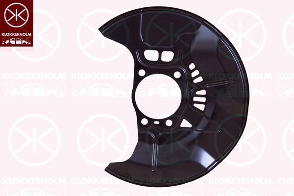 Apsauginis skydas, stabdžių diskas KLOKKERHOLM 8180377