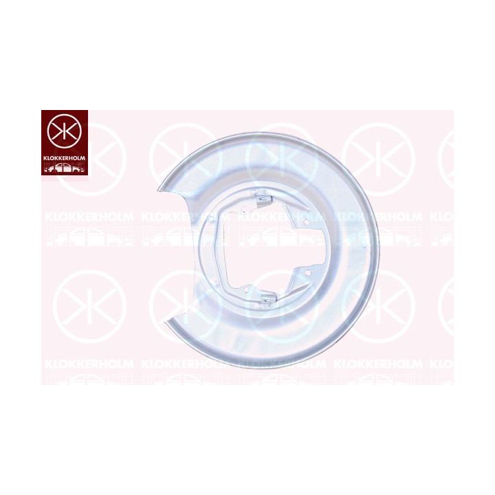Apsauginis skydas, stabdžių diskas KLOKKERHOLM 9060870