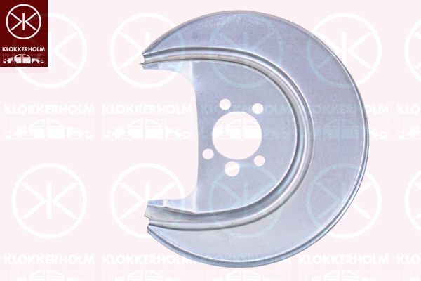 Apsauginis skydas, stabdžių diskas KLOKKERHOLM 9506878