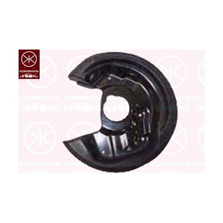 Apsauginis skydas, stabdžių diskas KLOKKERHOLM 9515876