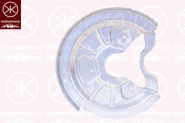 Apsauginis skydas, stabdžių diskas KLOKKERHOLM 9534878