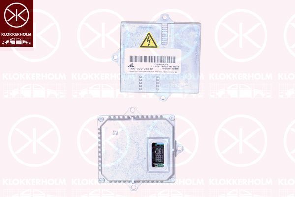 Balastas, dujų išlydžio lemputė KLOKKERHOLM 00610070A1