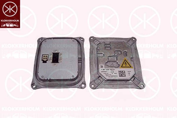 Balastas, dujų išlydžio lemputė KLOKKERHOLM 00620079A1