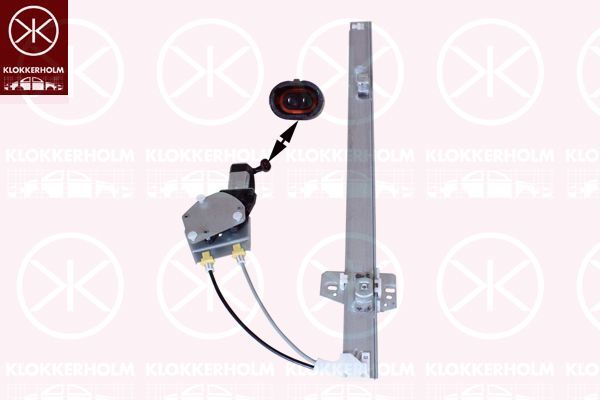 Lango pakėliklis KLOKKERHOLM 50881102