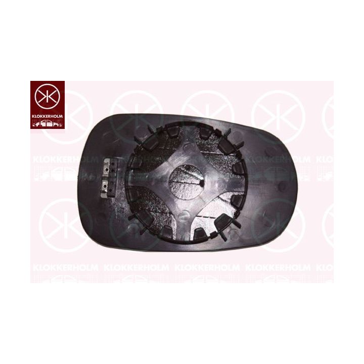 Veidrodėlio stiklas, išorinis veidrodėlis KLOKKERHOLM 13011070
