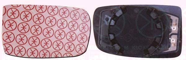 Veidrodėlio stiklas, išorinis veidrodėlis KLOKKERHOLM 20081063