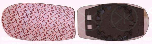 Veidrodėlio stiklas, išorinis veidrodėlis KLOKKERHOLM 20231060