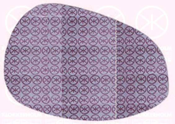 Veidrodėlio stiklas, išorinis veidrodėlis KLOKKERHOLM 20241061