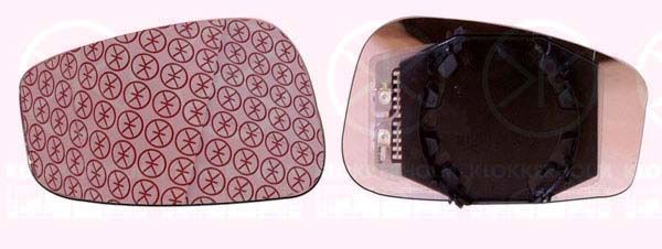 Veidrodėlio stiklas, išorinis veidrodėlis KLOKKERHOLM 20271061