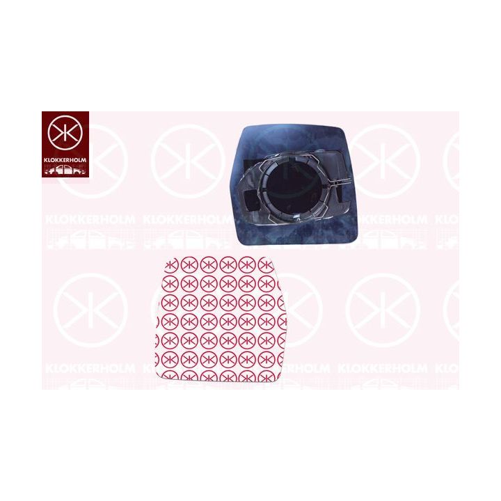 Veidrodėlio stiklas, išorinis veidrodėlis KLOKKERHOLM 20331062