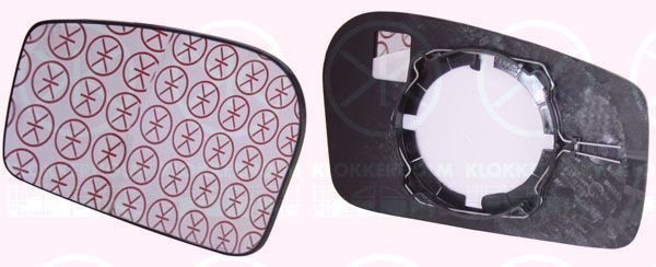 Veidrodėlio stiklas, išorinis veidrodėlis KLOKKERHOLM 20361061