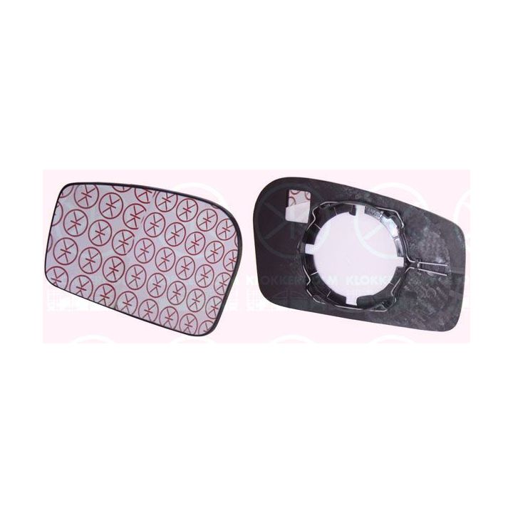 Veidrodėlio stiklas, išorinis veidrodėlis KLOKKERHOLM 20361062