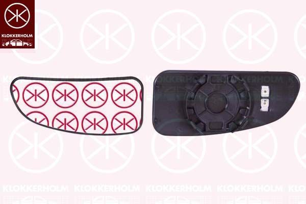 Veidrodėlio stiklas, išorinis veidrodėlis KLOKKERHOLM 20921071