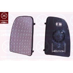 Veidrodėlio stiklas, išorinis veidrodėlis KLOKKERHOLM 20971062