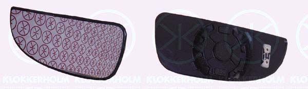 Veidrodėlio stiklas, išorinis veidrodėlis KLOKKERHOLM 20971066