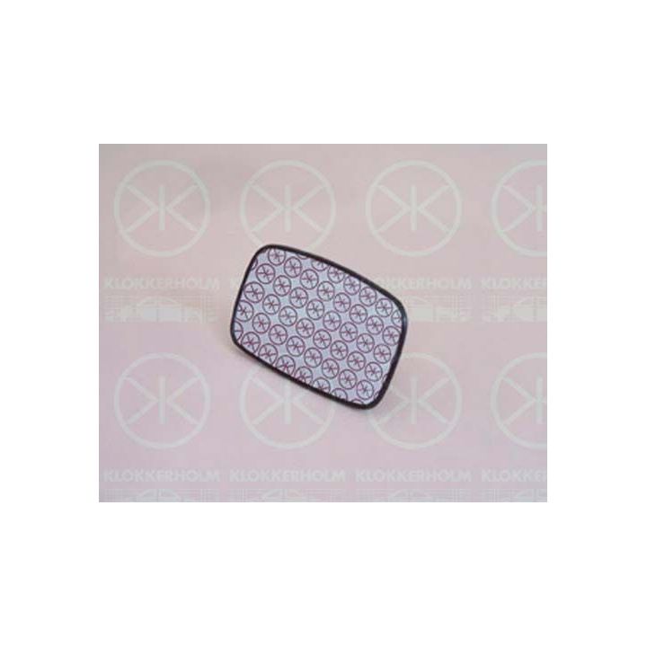 Veidrodėlio stiklas, išorinis veidrodėlis KLOKKERHOLM 25301064