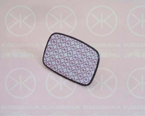 Veidrodėlio stiklas, išorinis veidrodėlis KLOKKERHOLM 25301064