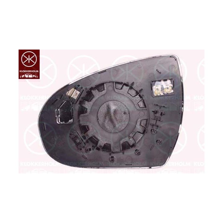 Veidrodėlio stiklas, išorinis veidrodėlis KLOKKERHOLM 31771062
