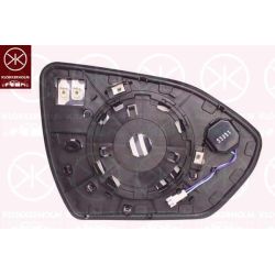 Veidrodėlio stiklas, išorinis veidrodėlis KLOKKERHOLM 31791063