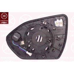 Veidrodėlio stiklas, išorinis veidrodėlis KLOKKERHOLM 31791064