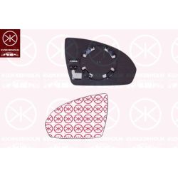 Veidrodėlio stiklas, išorinis veidrodėlis KLOKKERHOLM 35021065