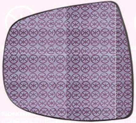 Veidrodėlio stiklas, išorinis veidrodėlis KLOKKERHOLM 50891062