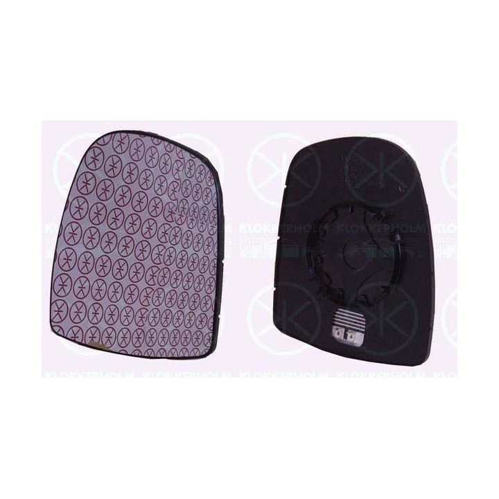 Veidrodėlio stiklas, išorinis veidrodėlis KLOKKERHOLM 50891063