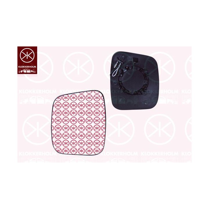 Veidrodėlio stiklas, išorinis veidrodėlis KLOKKERHOLM 55531063