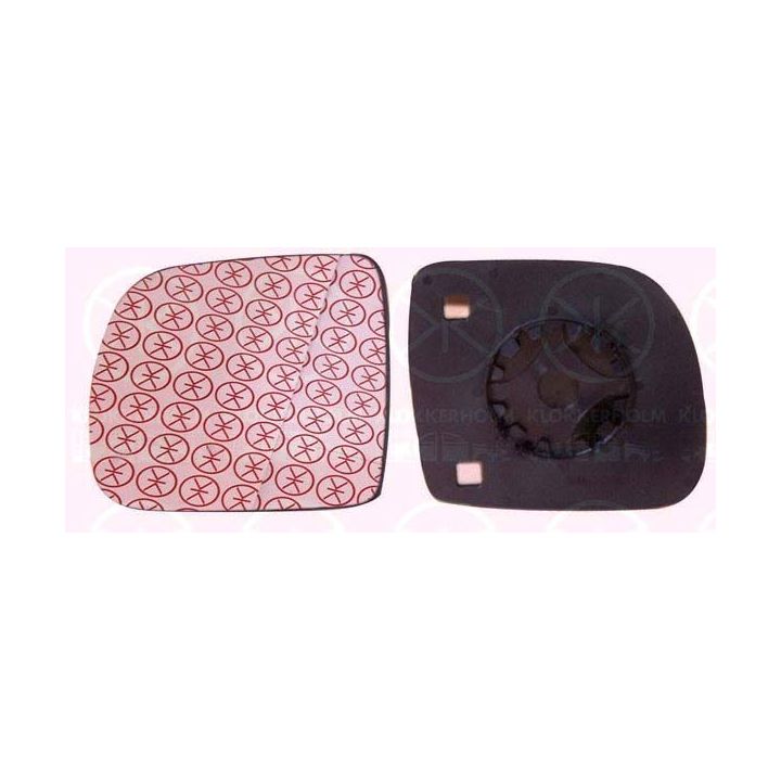 Veidrodėlio stiklas, išorinis veidrodėlis KLOKKERHOLM 60101061