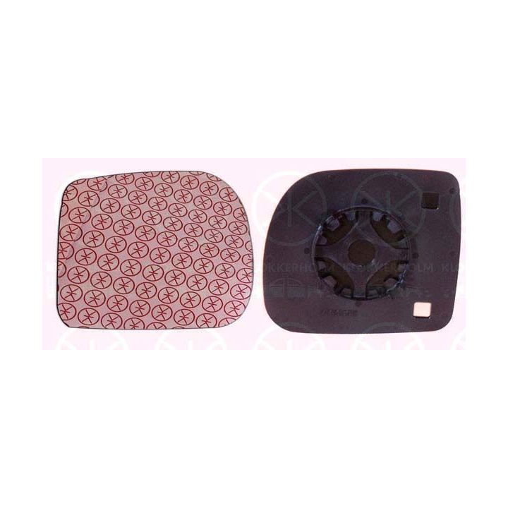 Veidrodėlio stiklas, išorinis veidrodėlis KLOKKERHOLM 60101062