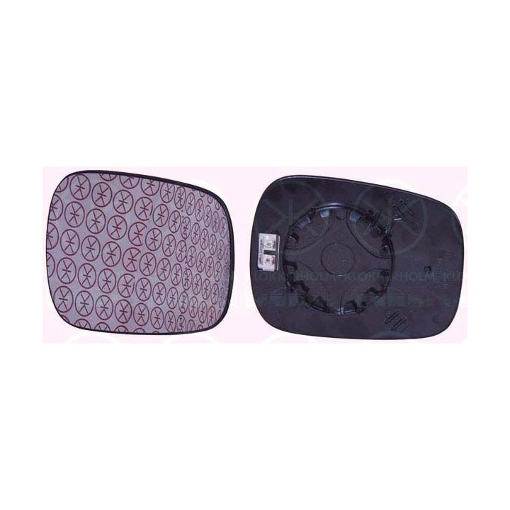 Veidrodėlio stiklas, išorinis veidrodėlis KLOKKERHOLM 60101064