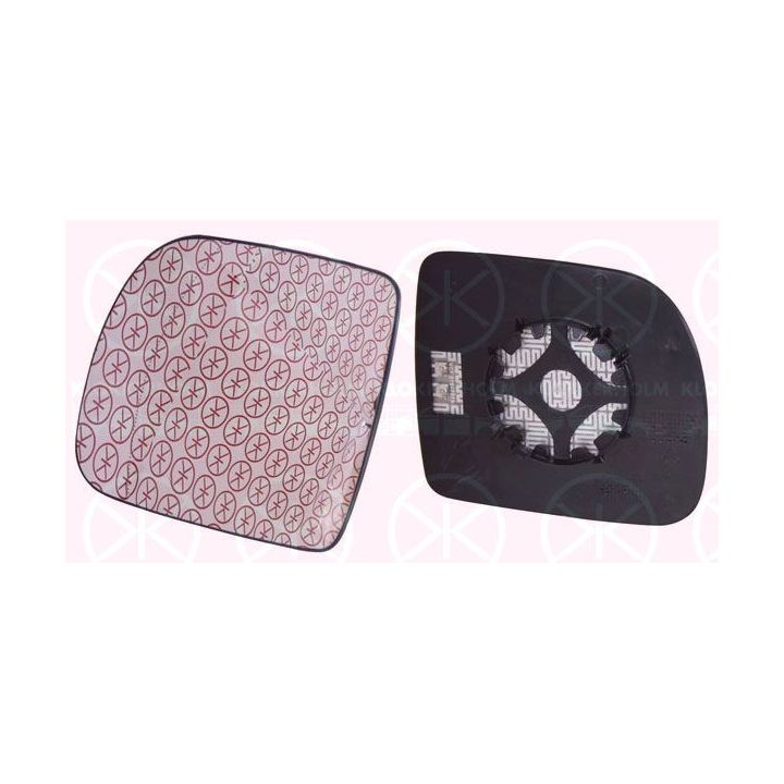 Veidrodėlio stiklas, išorinis veidrodėlis KLOKKERHOLM 60101065