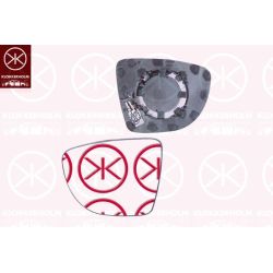 Veidrodėlio stiklas, išorinis veidrodėlis KLOKKERHOLM 60341062