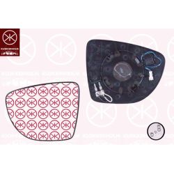 Veidrodėlio stiklas, išorinis veidrodėlis KLOKKERHOLM 60341063