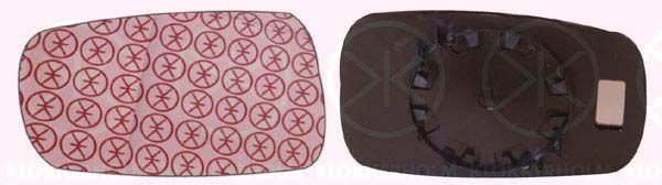 Veidrodėlio stiklas, išorinis veidrodėlis KLOKKERHOLM 60411062