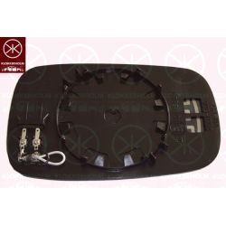 Veidrodėlio stiklas, išorinis veidrodėlis KLOKKERHOLM 60411063