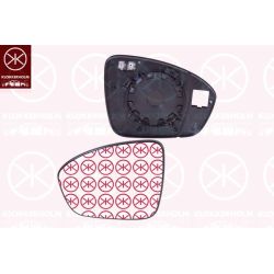 Veidrodėlio stiklas, išorinis veidrodėlis KLOKKERHOLM 60461062