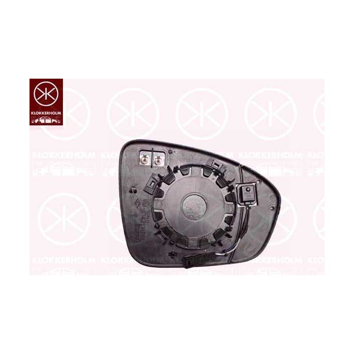 Veidrodėlio stiklas, išorinis veidrodėlis KLOKKERHOLM 60461063