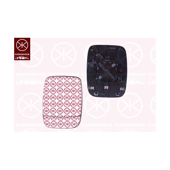 Veidrodėlio stiklas, išorinis veidrodėlis KLOKKERHOLM 60631061