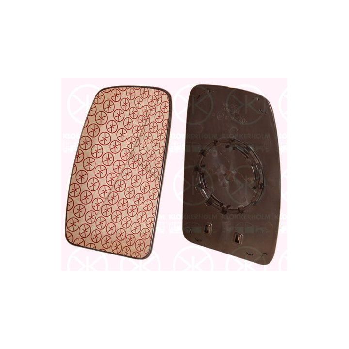 Veidrodėlio stiklas, išorinis veidrodėlis KLOKKERHOLM 60881062