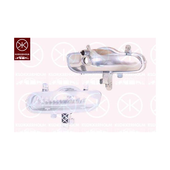 Dienos metu naudojamos šviesos KLOKKERHOLM 20090286